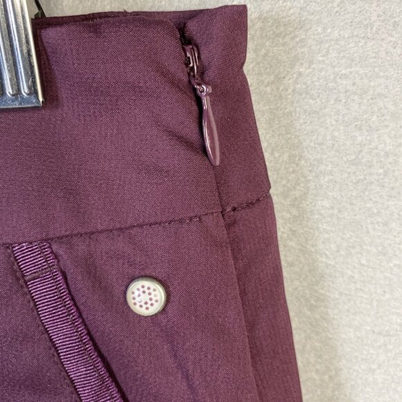 Puma Cell Skort Womens Size 8 Burgundy Red Skirt Golf Stretch UPF 50+ NWT $65‎ - Picture 3 of 15